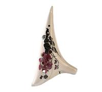 12-hole Ocarina Alto C Tone Ceramic Ocarina Hand-painted Crack Flower Student Beginner Ocarina Musical Instrument ocarina instrument