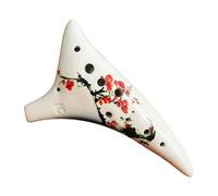 12 Hole Ocarina Ceramic C Ocarinas Professional Adult Beginner Flutes Children Portable Handheld Orff Instrument Ceramic Musical Instrument Starter