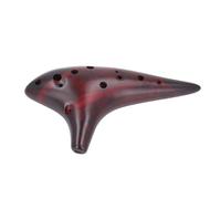 12 Hole Ocarina, Develop Music Perception Novel Safe Ceramic Ocarina Instrument Durable for Early Childhood Education