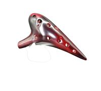 12 Hole Ocarina Instrument Ceramics Flutes Profesional Musical Instrument Decoration Accessories Ocarina (Color : 01)