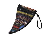 12 Hole Ocarina Protective Bag with Strap for Woodwind Instrument Parts Cotton Padded Case 9.84x5.51x0.39inch