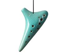 12-hole Ocarina SF Tuned Ocarina Made By Heart For Beginners Teaching National Musical Instrument(Blue)