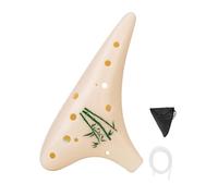 12 Hole Ocarina with Rich Tonals Ranges and Light Weight Resins Construction for Music Enthusiasts and Performers Kids Safe Resin Musical Instrument