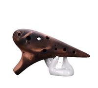 12 Hole Professional Smoked Purple Clay Ocarina Beginners Alto AC Treble SC SG SF(AC)