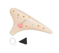 12-Hole Resin Ocarina: Lightweight Design with Warm Tones for Performers & Music Enthusiasts Gift Ocarina for Musicians