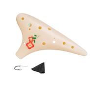 12-Hole Resin Ocarina: Lightweight Design With Warm Tones For Performers & Music Enthusiasts Kids Safe Resin Musical Instrument