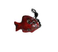 12 Hole Rice Fired Soldering Ocarina Alto C Tone Beginner Teaching Smooth Ocarina Sound Quality Ocarina (Color : 01)