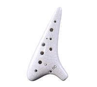 12 Hole Rice Fired Soldering Ocarina SC Tone Beginner Teaching Ocarina 12 Hole Sound Quality Ocarina With Bag (Color : 03)