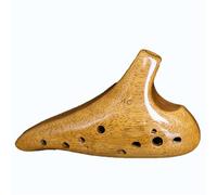 12-hole Wooden Ocarina AC-tuned Drop-resistant Good Sound Quality Beginner Ocarina