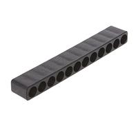 12 Holes Bit Organiser Screwdriver Bit Holder Shank Drill Bit Storage Case For Saving Space Home