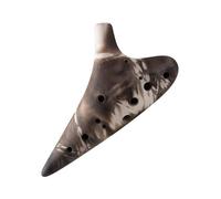 12 Holes Ceramics Ocarina Alto C Key AC Professional Ocarinas Beginner Ocarina Musical Instruments (Color : 01)