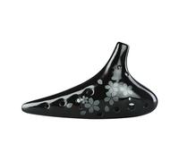 12 Holes Ocarina Flute Ceramic Instruments Musical Ocarina Professional Crossbar Flute Suitable For Beginners Students (Color : 03)