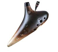 12 Holes Ocarina Instruments Alto Tone F Professional Music Instrumentation Accessories (Color : A)