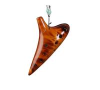 12 Holes Ocarina Music Instrument Alto Tone C Pottery Ocarinas Flute Professional Musical Instrumentation Accessories (Color : 01)