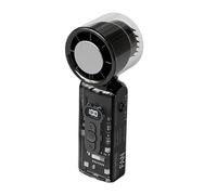 12 Hour Battery Life Handheld Fan USB C Compatible Ergonomic Grip Heat Dissipation Systems for Beach Office Activities Djusted Speed Pocket Fan