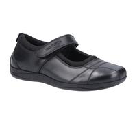 (12) Hush Puppies Clara Junior LEATHER MEMORY FOAM Junior Girls