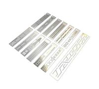12 in 1 Carving Ruler Carving Ruler Drill Hole Scribes Line Stencil for Model Crafting Tool Model Tool