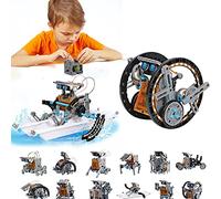 12-in-1 Education DIY Solar Robot Toys Building Science Kits for Kids Age 8 9 10 11 12 Years Old Boys Gifts STEM Robot Building Kit Toys for 8 9 10 11 12 + Years Old Boys Birthday