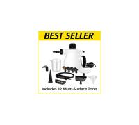 12 IN 1 Electric Portable Hand Held Steam Steamer Cleaner & Accessories Home