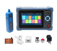 12-in-1 function MINI OTDR 1310/1550nm 26/24dB Fiber Optic Reflectometer Touch Screen VFL OLS RJ45 OPM Event Map Ethernet Cable Tester SC/FC-UPC adapter