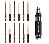12 in 1 Hex Screwdriver Set RC Hobby Tools Kit S2 Steel Tool for RC Model Car Drone Airplane Robotic Helicopter Quadcopter Boat FPV Appliance Repair