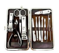 12 in 1 Manicure Pedicure Set Stainless Steel Nail Clippers Kit, Professional Grooming Tools with Travel Case for Men Women, Nail Care Kit for Hands Feet Eyebrows