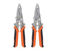 12 in 1 Multifunctional Wire Stripper Crimper Cable Cutter Pliers,Upgraded Foldable Professional Wire Stripping Tool, for Stripping, Cutting, Crimping, Electrical Pliers Wire Stripping Pliers Tools