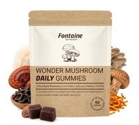 12-in-1 Mushroom Gummies, Mushroom Complex with Ashwagandha, KSM-66, Lion’s Mane, Cordyceps, Reishi, Chaga & Shiitake, High Strength for Adults Focus, Mood & Energy Support, Multi Mushroom Supplement