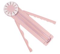 12 in 1 Rotary Paper Trimmer, 360° Rotating Head Scrapbooking Tool, Sliding Guillotine Craft Zig Zag Trimmer, Portable Paper Cutter DIY Dashed Straight Line Wavy Line Cutter