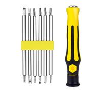 12 in 1 Screwdriver Set Flat Shaped Head Multifunctional Handheld Maintenance Tool Set