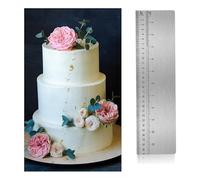 12 in Cake Scraper Buttercream Smoother - Cake Decorating Tool for Icing - Professional Baking Accessories for Perfectly Smooth Cakes - Easy to Use and Clean