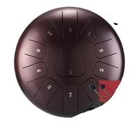 12 Inch 11 Notes Steel Tongue Drum Empty Drum Mallets Music Book Bag Percussion Musical Instrument Hand Drum