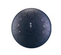 12-inch 13-Tone Steel Tongue Drum Mini Hand Drum and Drumsticks Percussion Instrument Yoga Practice (Color : C)