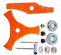 12 Inch 2T 3T Plastic String Trimmer Blade,for Electric Lawn Mower,Electric Tool Supply(Set b)