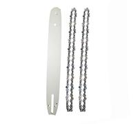 12 Inch 3/8 LP Chainsaw Chains Guide Bar Replacement Chainsaw .050" Gauge 45 Drive Links for Craftsman for Echo for Poulan for Greenworks(2)