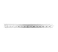 12 Inch 30cm 300mm Stainless Steel Ruler Metal Ruler,Double Sided Metric System Rulers Precise Measuring Hand Tool Perfect Straight Edge for Easy Measurements, Ideal for Sewing