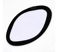 12-Inch 30cm Double-Sided Gray/White Balance Card, Foldable Fabric Reflector for Manual White Balance & Exposure Calibration, Photography Studio Use(Focus Plate)