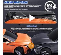 12 Inch 4K Mirror Dash Cam for Cars with Full Touchscreen, Front and Rear Dual Lens, Stream Media Rear View Mirror Video Recorder, Built in WiFi, GPS, Night Vision, and 64GB