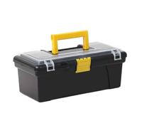 12 Inch ABS Portable Tool Box With Handle, Multi-Purpose Hardware Storage Case