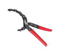 12 Inch Adjustable Oil Filter Wrench with Ball End and High Leverage Pivot for Effective Filter Removal in Tight Engine Areas