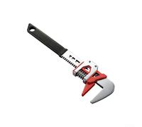 12 Inch Adjustable Pipe Wrench Designed for 0-75mm Pipe Sizes with Anti Rust Coating and Forged Carbon Steel Body for Strength