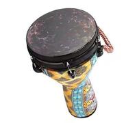 12-inch Adjustable PVC African Drum For Adult Beginners Professional Playing Hand Drum African Drum for Beginners (Color : B)