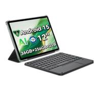 12 inch Android 15 Gaming Tablet 36GB + 256GB (up to 2TB), 2.4K 120Hz FHD + IPS Display, 9000mAh / 33W, 8MP + 16MP AI Camera, 5G WiFi, GPS-MEGA 2 (including Bluetooth keyboard)