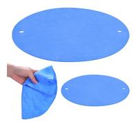 12 inch BatMate for Pottery and Ceramics, LEOLIO Upgraded Round Clay Throwing Cloth for Making Pottery Ceramics, Pottery Machine Accessories (Blue)