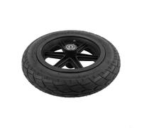 12 Inch Bike Wheel Assembly with Inner and Outer Tire, 10x2.50 Pneumatic Rubber Tyre 12 1/2x2 1/4 (62-203) for Bicycle Repair