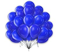 12 Inch Blue Balloons Blue Latex Balloons for Surprise Birthday Parties Baby Shower Gender Reveal Anniversary Graduation Decorations 30pcs Balloon Pack