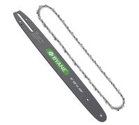 12 Inch Chainsaw Bar and Carbide Chain Combo, 3/8" LP Pitch, 050" Gauge, 45 Drive Links Fits Echo, Makita, Craftsman, Husqvarna and More