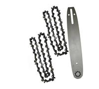 12 Inch Chainsaw Chains Guide Bar 3/8 LP Pitch .050" Gauge 45 Drive Links Replacement Chain for Craftsman for Echo for Poulan for Greenworks