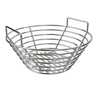 12-inch Charcoal Ash Basket for Medium Big Green Egg, Kamado Joe Classic and Other Similar Grills, Heavy Duty Stainless Steel.