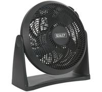 12 Inch Composite Desk Or Floor Standing Fan - 3 Speed Settings - 3-Pin Uk Plug